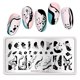 thumbnail image 1 of BORN PRETTY Nail Stamping Plate Line And Leaves Flower Nail Art Board StampingTemplate Stainless Steel Nail Design Manicure Gong Bohan LED, 1 of 2