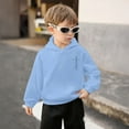 thumbnail image 4 of WOYY Big Boys Graphic Hoodie Fashion Active Hooded Sweatshirt Pullover, Sizes 9-10, 4 of 7