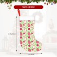 thumbnail image 4 of Salouo Dragon Fruit 1 Print Christmas Stockings,Large Xmas Stocking Set of 1 Holiday and Farmhouse Stocking for Christmas Holiday Party Decoration(17.7*11 Inch), 4 of 7