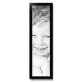 thumbnail image 2 of ArtToFrames 8" x 31" Satin Black Picture Frame, 8x31 inch Black Wood Poster Frame (WOM-1451), 2 of 8