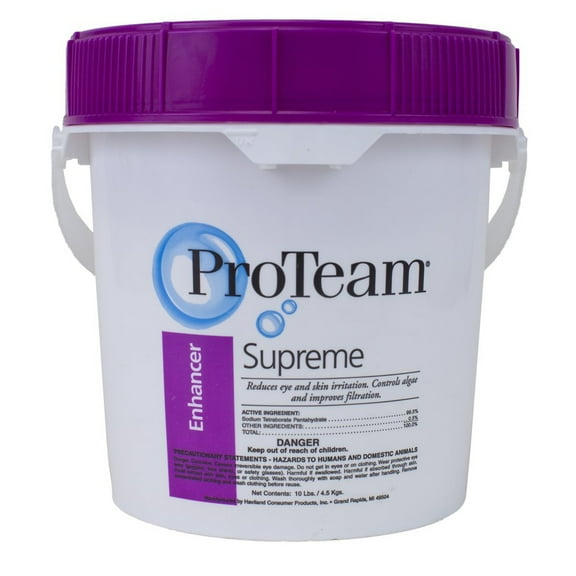 ProTeam Supreme 10 lb Bucket Water Enhancer & Softener for Swimming Pools & Spas