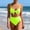 Mint Green(New), variant on PNTUTB Women's Summer Casual Solid Color Halter Neck High Waisted Two Piece Swimsuit Set