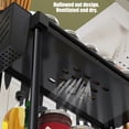 thumbnail image 4 of Xihbxyly Almacén.Ofertas Artículos de Almacenamiento Debajo Del Fregadero Armario de Baño de 2 Capas Artículos de Almacenamiento y Artículos de Almacenamiento con Ganchos Cesta de Almacenamiento Mult, 4 of 7