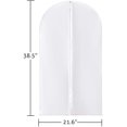 thumbnail image 4 of 10 Pack Hanging Garment Bags Suit Bag for Storage with Durable Zipper, Washable Lightweight Garment Covers for Closet Storage, 4 of 7