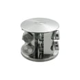 thumbnail image 1 of Especiero giratorio de acero inoxidable de 8 jarros, 1 of 1