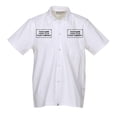 thumbnail image 2 of Camisa de cocina Utility Chef Works blanca, talla pequeña, 2 of 7