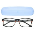 thumbnail image 1 of Gafas de lectura unisex para personas mayores, de alta definición, con estuche de almacenamiento (+350), 1 of 14