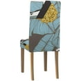 thumbnail image 2 of ZHANZZK Banana Leaves Stretch Chair Cover Protector Seat Slipcover for Dining Room Hotel Wedding Party Set of 1, 2 of 5