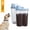 Blue, variant on Pet Food Container Dog Cat Food Storage with Measuring Cup  GreenJoy 2 Pack 2lb/2.5L
