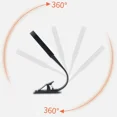 thumbnail image 4 of Luz de lectura YONGSHENG Mini luz de libro recargable con sensor táctil 3 modos de brillo flexible 360°, 4 of 4