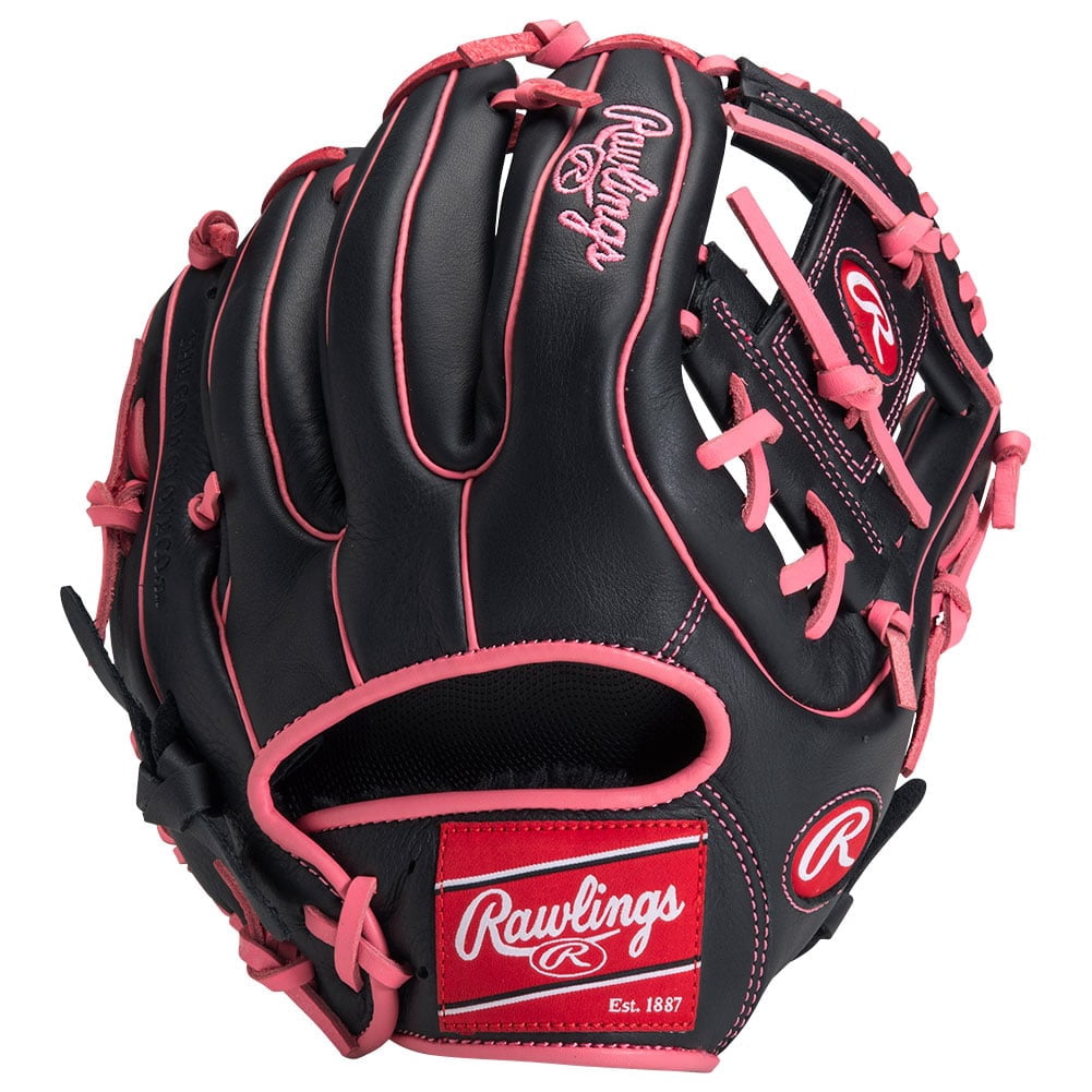 Rawlings Exclusive Select Series 11.5" Baseball Glove (SS314-2BP) Black/Pink 11.5