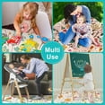 thumbnail image 4 of 51" Waterproof Splat Mat for Baby Under High Chair Floor Splash Mat Mat Splash Mat, 4 of 6