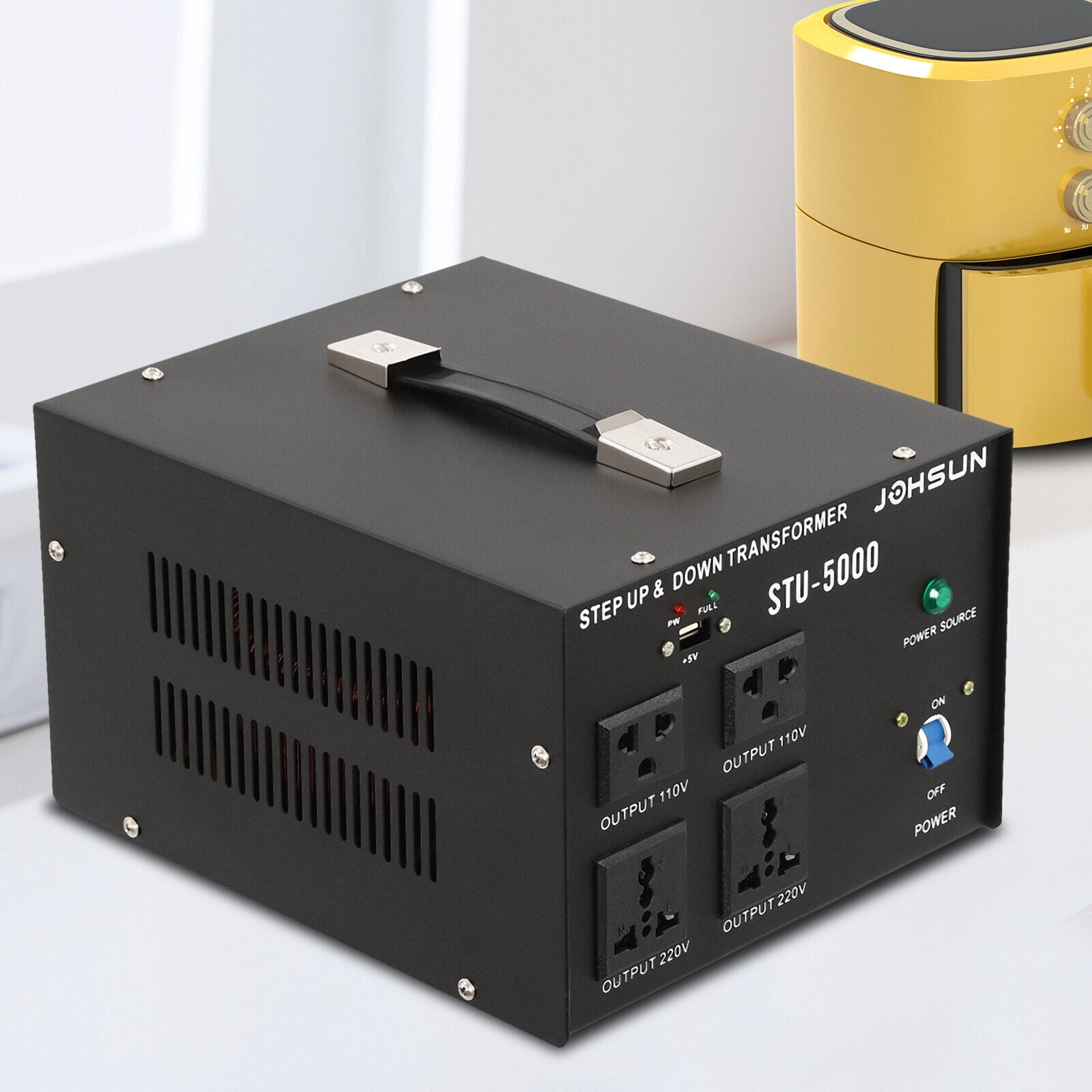 5000W Voltage Converter Transformer Step Up Step Down 110V to/from 220V