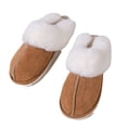 thumbnail image 2 of Zapatillas de algodón de estilo coreano de otoño e invierno para mujer, además de zapatillas de algodón antideslizantes para el hogar con punta peluda de terciopelo para el hogar, 2 of 5