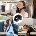 thumbnail image 6 of Memory Foam Travel Neck Pillow,U-Shaped for Airplane, Car,Office, Face Down & Upright Support, Includes Storage Bag,Grey, 6 of 6