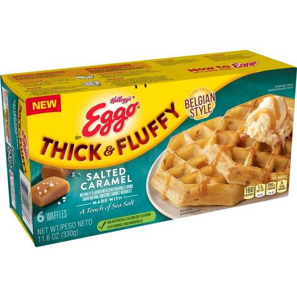 Kellogg S Eggo Thick Fluffy Original Waffles