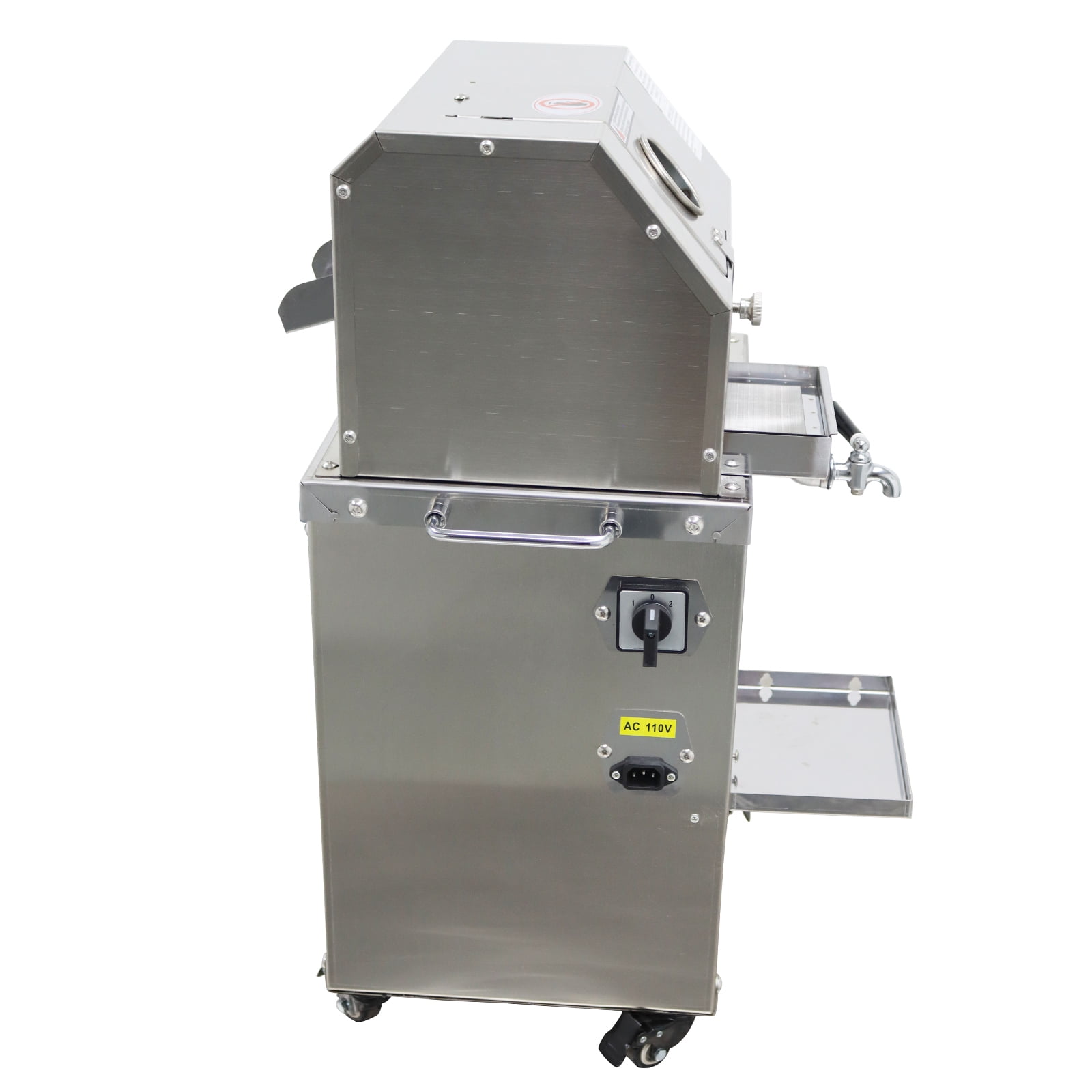 Sugarcane Ginger Press Juicer Machine Stainless Steel Crushing Roller High Juicing Rate 110V 800W