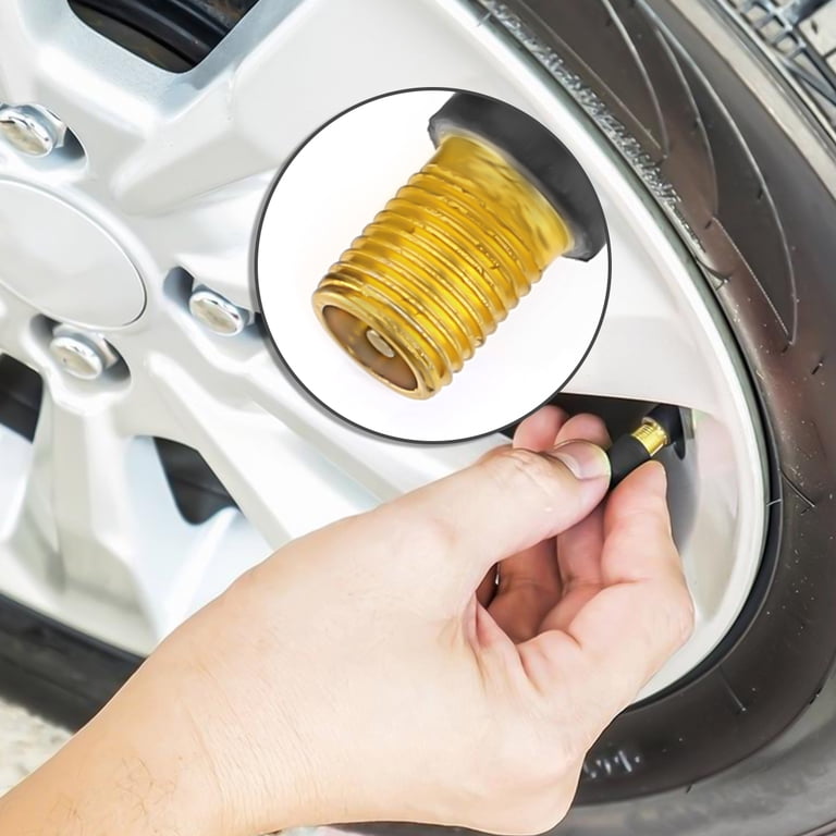 Multi Pack) TR413 Snap-In Rubber Tire Valve Stem, 0.453 Rim Hole Multi Pack) TR413 Snap-In Rubber Tire Valve Stem, 0.453 Rim Hole