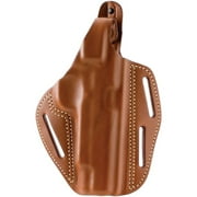 BLACKHAWK PANCAKE 3-SLOT SPRINGFIELD XD SUB-COMPACT LEATHER BROWN