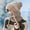 A1_Light Yellow, variant on 3 In 1 Beanie Hat with Scarf and Mask for Women Cable Knit Thick Warm Pompom Balaclava Winter Warm Fuzzy Knitted Ski Scarf Hat One Piece Fall Winter Thermal Balaclava Hat Dark Blue One Size