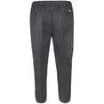 thumbnail image 4 of AKA Wrinkle Free Men's Full Elastic Waist Twill Casual Pant Grey Medium, 4 of 8