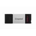 thumbnail image 1 of Kingston DataTraveler 80 128GB USB 3.2 Type C Flash Drive, 1 of 5