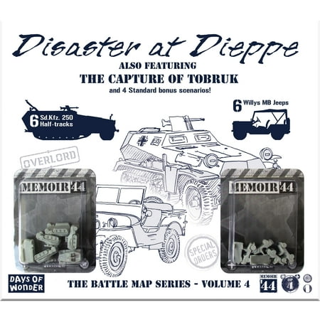Memoir 44 Strategy Board Game: Disaster at Dieppe Expansion for Ages 8 and up from Asmodee
