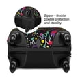 thumbnail image 2 of Disketp Colorful Geometric Figures Elastic Travel Luggage Cover Travel Suitcase Protective Cover For Trunk Case Apply To 18''-32'' Suitcase Cover-Medium, 2 of 7