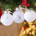 thumbnail image 4 of Christmas Decor, Hwkond Christmas Ball Assorted Pendants Shatterproof Tree Ornaments Decorations In A Reusable Hand-Help Gift Box Ideal For Xmas,Party Up to 75% Off, 4 of 8
