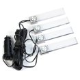 thumbnail image 4 of LEEYNEER 12V 4 In 1 Car Charge LED Interior Floor Decorative Light Lamp Blue, 4 of 5