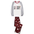 thumbnail image 6 of LuLiaMenton Matching Hubby Wifey Christmas Pajamas Couples Red Plaid Holiday Pjs, Womens L, 6 of 7