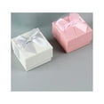 thumbnail image 4 of Minnieouse Joyero Bowknot Paquete Cajas A prueba de polvo Pequeño Elegante Almacenamiento Titular Anillos Collar Viaje Ropa, zapatos y accesorios Miscelánea, 4 of 6