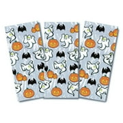 4" x 9" x 2" Pumpkin And Ghost Cello Bags Party Favors Halloween Decorations