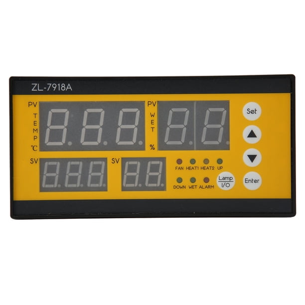 Controlador De Incubadora De Huevos, Controlador Preciso De Incubadora, Control De Temperatura De Humedad De 100 A 240 V Para Varios Huevos