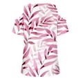 thumbnail image 4 of Ankola 2024 Summer Tops for Women Sexy Off Shoulder T-Shirt Fashion Printed Shirts Casual Crew Neck Blouse Tunic Top, 4 of 4