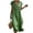 Green, variant on Domzest Summer Dresses for Women Crew Neck Half Ruffle Sleeve Hollow Out Waist Midi Dress 2026 Casual Loose Fit Beach Vacation Outfits Light Blue M