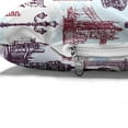 thumbnail image 4 of London Pet Bed, Hand Drawing Style Sketchy City with Famous Landmarks Architecture, Chew Resistant Pad for Dogs and Cats Cushion with Removable Cover, 24" x 39", Pale Blue Eggplant, by Ambesonne, 4 of 4
