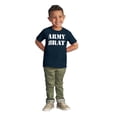 thumbnail image 3 of Army Brat Funny Military USA Child Toddler Boy Girl T Shirt Infant Toddler Brisco Brands 3T, 3 of 6
