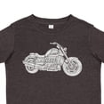 thumbnail image 4 of Inktastic Distressed Motorcycle Boys or Girls Toddler T-Shirt, 4 of 5