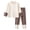 b20-Coffee, variant on KPOPLK Kids Boys Pajamas Set Soft Crewneck Comfort Kids Pajamas Nightgown Boy Pjs 3-12 Years Kids Clothes,Size 11-12 Years