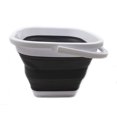thumbnail image 3 of SAMMART 11L (2.9 Gallon) Collapsible Rectangular Handy Bucket (1, White/Grey), 3 of 5