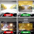 thumbnail image 4 of Universal Sun Visor Extender for Cars & SUVs - 2 Pack Anti-Glare Clip On Visor Extension, Day & Night Adjustable Sun Shield (2Pcs), 4 of 7