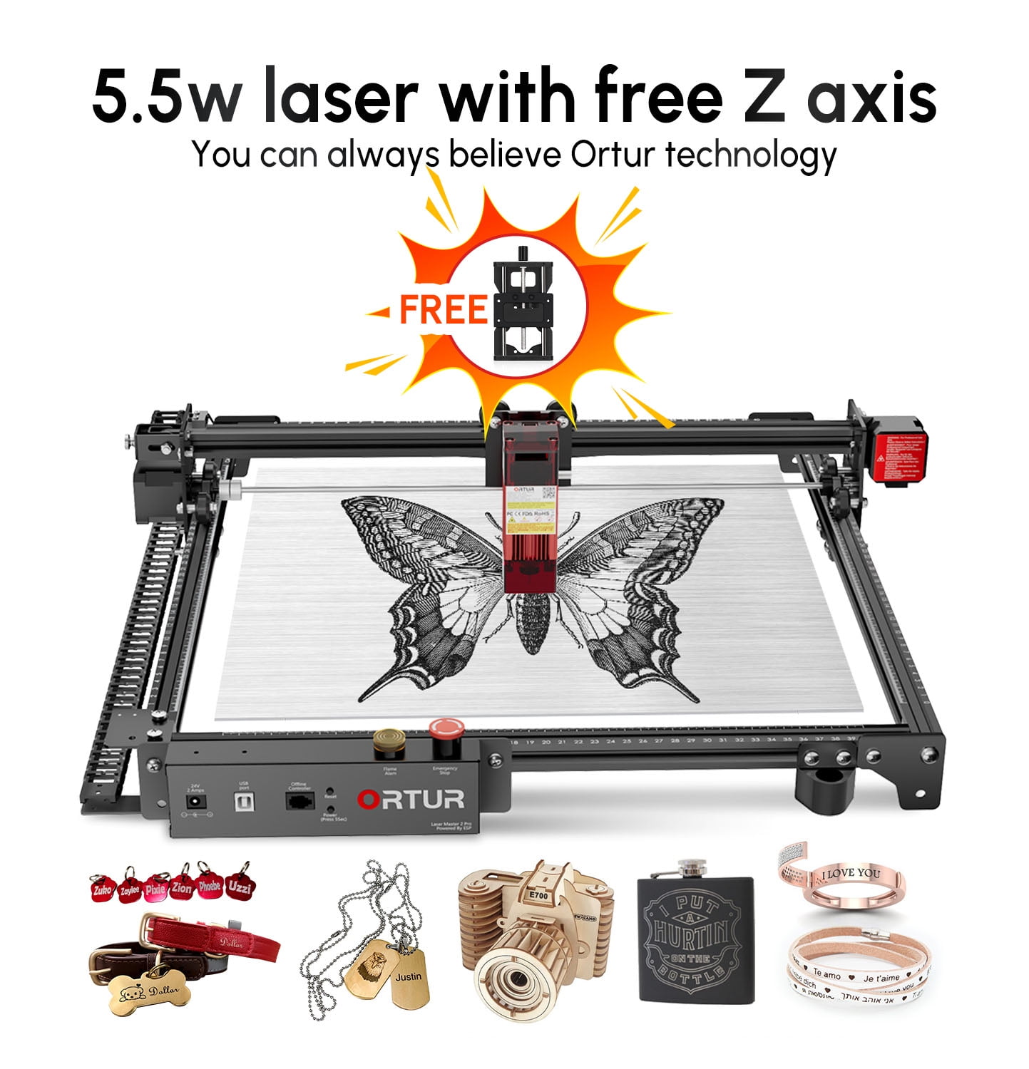 Image of Trotec T610 laser cutting machine at Walmart