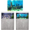 thumbnail image 5 of PVC Fish Tank Wall Decorations Sticker, Coral Aquarium Background Underwater Poster, Dual Side Sea-World Pattern (61 x 30cm), 5 of 5
