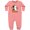 Mauve, variant on Little Ghost 1st Birthday Baby Fleece Romper