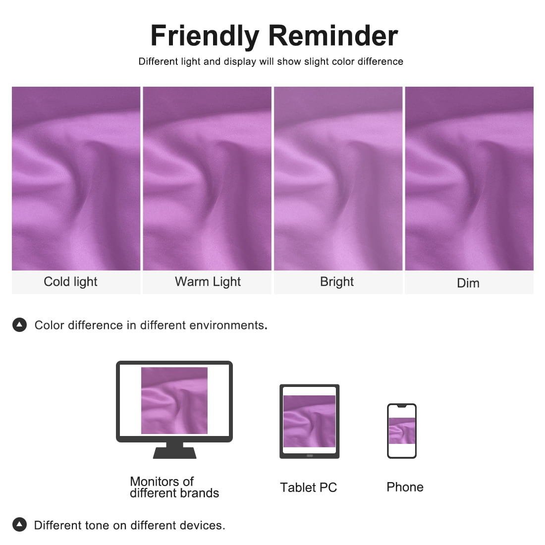 Unique Bargains 2-Pack Satin Pillowcase Pillow Shams, 12" x 16", Purple