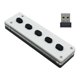 thumbnail image 5 of Mini teclado inalámbrico USB DIY, portátil, fácil de instalar, con múltiples conexiones con receptor USB, 5 of 9