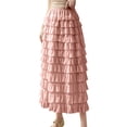 thumbnail image 1 of B91xZ Jupes pour Femmes Jupe Mini Slim Printemps Été 2024, Rouge TG, 1 of 4