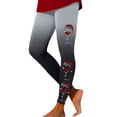 thumbnail image 4 of Zhanying Leggings de Noël pour Femmes Rouges Longueur Cheville Poignets Élastiques à la Cheville Vêtements pour Femmes Gris G, 4 of 5