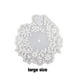 thumbnail image 2 of Advancent Molde de reloj, manualidades para el hogar, decoración de flores con números redondos, autoensamblaje, árbol colgante creativo a la moda Artesanía MD3527 Tamaño grande Advancent HA075523-02, 2 of 6